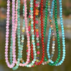 1pc 6mm Stone Necklace Bohemian Colorful Handmade Round Beaded Women Chokers Summer Vacation Beach Surf Jewelry - Image 3