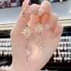 Korean Zircon Water Drop Earrings for Women Shiny Crystal Long Pendant Dangle Earring Wedding Party Jewelry Gifts - Image 18