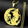 Witch Ball Moon Spell Pendant Necklace for Women/Men Silver Color Stainless Steel Wicca Pagan Chain Jewelry Colier NZZZ526S02 - Image 7