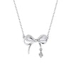 Zircon Bow Bowknot Necklaces Earrings Bracelets Jewelry Set for Women Unique Party Jewelry Sweet Female Gifts - Image 6