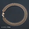 15 Style Choose Women Men Girl Rose Gold Color Curb/Weaving Bracelets Chains Jewelry 18cm-23cm - Image 15