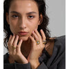 Arrivals Stainless Steel Metal Geometric Adjustable Ring Distinctive Finger Minimalist Jewelry - Image 3