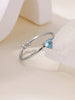 Zircon Heart Birthstone Rings For Women Stainless Steel Gold Color Birthstone Ring Aesthetic Wedding Jewelry Gift - Image 7