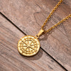 Compass Necklaces for Men, Layering Stacked Cuban Figaro Chain Necklaces, Casual Sailing Holiday Stainless Steel Boy Collar - Image 6