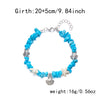 Gravel Bead Shell Pendant Anklets for Women Boho Starfish Turtle Crush Stone Bracelet on the Leg Barefoot Sandal Jewelry - Image 6
