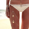 Boho Crystal Agate Leg Thigh Chain Drop Stone Tassel Multi-layer Leg Chain Anklet for Women Seaside Vacation Beach Jewelry - Image 11