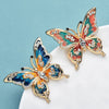 Classical Butterfly Brooches For Women Unisex 2-color Enamel Lovely Insects Party Casual Brooch Pins Gifts - Image 4