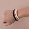 3Pcs Bohemain Acrylic Bamboo Stackable Bracelets Set for Women Marble Color Stretchy Resin Tube Beads Bracelet Bangles Jewelry - Image 16