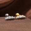 1PC Titanium Ear Cartilage Piercings Flat Back Stud Earring Internal Thread Butterfly Cross CZ Helix Tragus Piercing Jewelry 16G - Image 2
