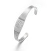Punk Simple Silver Color Twisted Mobius Cuff Bangles Infinite Loop Bracelet Men\'s Casual Party Jewelry Gift - Image 36