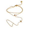 NiNice Stainless Steel Necklace Y-shaped Chain Octagonal Star Zircon Bracelet Foot Chain Design Gift - Image 14