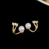Light Imitation Pearl Stud Earrings Sweet Heart-shaped Ear Stud For Women Party Wedding Brid Jewelry Gift K - Image 11
