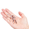 Fun Metal Chinese Ring Puzzle Intelligent Brain Teaser IQ Logic Game for Children Adult Family Entertainment Educational Toy - Image 5