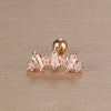 1PC 316L Stainless Steel Geometry Stud Earrings For Women Star Moon Lobe Daith Helix Cartilage Earring Piercing Jewelry - Image 21