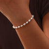 Gold Color Beads Freshwater Pearls Mixed Adjustable Stainless Steel Chain Bracelet Bangles For Women Elegant Jewelry - Image 9