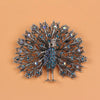 and peacock open screen brooch, European and American retro colored enamel pin accessories - Image 10