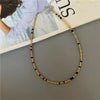 Tiny Colorful Seed Bead Choker Necklace - Image 29