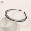 Metal Hair Band for Men Women Unisex Black Wavy Hair Head Hoop Band Sports Headband Hairband Hair Accessories Gifts - Image 15