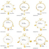 316L Stainless Steel Golden Ocean Series Zircon Pearl Tassel Pendant Anklets Lady Foot Chain Jewelry Gift - Image 3
