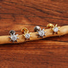 Titanium 16G Sunflower Cartilage Stud Earring with CZ Flower Helix Tragus Conch Piercing Jewelry - Image 3