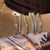 Twist-Texture Bangle Bracelet Set in Gold-Tone and Silver-Tone Styles - Image 12