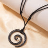 1 Viking Retro Spiral Symbol Necklace, Fade-Resistant Adjustable Design - Image 6