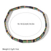 Colorful Tila Bead Bracelet with Contrasting Patterns - Image 5