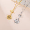 Wicca Witch Knot Necklace Stainless Steel Pentacle Tetragrammaton God Name Seal Pendant Chain Solomon Amulet Jewelry - Image 1