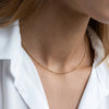 Layered Chains Long Necklace Women Gold Color Link Chain Necklace Pendant Choker Necklace for Women Jewelry - Image 5