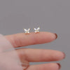 Dainty Cubic Zirconia Stud and Drop Earrings in Many Styles - Image 36