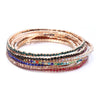 Rhinestone Elastic Bracelet Women Shiny Colorful Crystal Bangles Adjustable Layered Stackable Bracelet Wristband Jewelry - Image 18