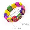 1PCS 3colors Saints Religion Rosary Wooden Bracelets Wooden Jesus Bracelet Wooden Rosary Religious Jewelry For Women Gif - Image 11