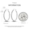 Small Hoop Earrings with Butterfly and Heart Motifs - Image 34
