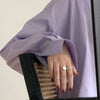 Silver Open Retro Ring For Women Geometric Punk Asymmetric Jewelry Gift - Image 4