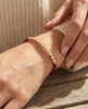 gold-plated brass crystal rope bracelet Bohemian women's colorful adjustable rope bracelet jewelry gift - Image 1
