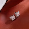 Shiny Crystal Zircon Flower Star Cuff Earrings Rhinestone No Piercing Geometric Clip Earring Simple Ear Clip Jewelry Gift - Image 4