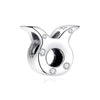 Silver Charms Beads 12 Zodiac A-Z Letters Virgo Aries Fit Bracelets Necklaces Jewelry For Women - Image 8