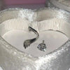 1pcs Silver Color Wing 316L Stainless Steel Ear Bone Nail for Women Full of Rhinestone Earrings Accessories for Ear - Image 5