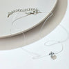 Simple Round Single Rhinestones Pendant Necklaces for Women Transparent Fishing Line Short Chokers Party Neck Jewelry - Image 2