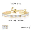 Zircon Tennis Bracelets for Women Dazzling Various Shape Crystal Chain on Hand Sexy Party Accessories Jewelry - Image 36