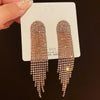 2PC Women's Copper Claw Chain Long Tassel Earrings Outdoor Travel Carnival Banquet Party Holiday Dressing - Image 4