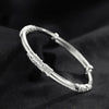 Silver Charms Bangles For Women Design Sparking Gypsophila Star Bracelets Party Wedding Jewelry - Image 13
