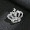 Crown Chain Brooch Vintage Tassel Crystal Brooch Temperament Rhinestone Lapel For Women Dress Mens Shirt Suit Set Collar Jewelry - Image 12