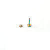 16G Piercing Titanium Steel Internal Thread Labret Flat Star Heart Tragus Helix Cartilage Earring Men Nose Stud body jewelry - Image 33