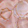 Freshwater Pearl Tassel Y-shaped Clavicle Necklaces Stainless Steel Jewelry On The Neck Accessories For Women - Image 10