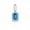 Silver 12 Birthstone CZ Clips Charm Beads Pendant For Necklace And Bracelet Women Jewelry - Image 31