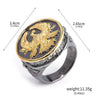 Movie Dune Leto Atreides Signet Ring Vintage Finger Rings for Women Men Cosplay Jewelry - Image 6