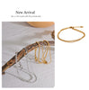 Double-Layer Stainless Steel Chain Bracelet in Gold-Tone or Silver-Tone - Image 16