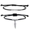 Casual Handmade Braided String Rope Chain Anklets for Men,Stylish Feather Beads Charm Ankle Bracelet,Beach Barefoot Gift Jewelry - Image 7