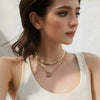 Classics Vintage Stainless Steel Chain Necklace for Unisex Woman Man Simple Charm Daily Jewelry - Image 2